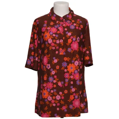 Blouse (Brown, Multicolored) from Tante Betsy Elastane, Viscose