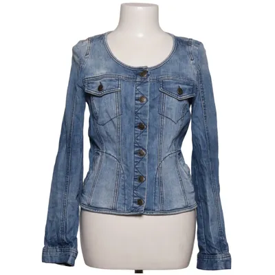 Denim jacket (Blue) from Steps Cotton, Elastane