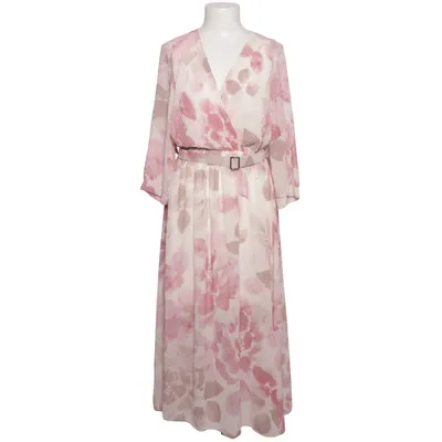 Dress (Pink, White, Multicolored) from New Collection Polyester, Viscose