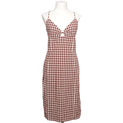 Jurk (Rood, Wit) van Tommy Hilfiger Katoen, Elastaan, Modal