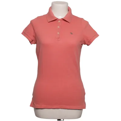 Polotrøje (Pink) fra Abercrombie & Fitch Bomuld, Elastan