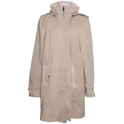 Regenjack (Beige) van Barbara Lebek Katoen, Polyester