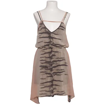 Klänning (Beige, Svart) från Bershka Dressy Collection Polyester