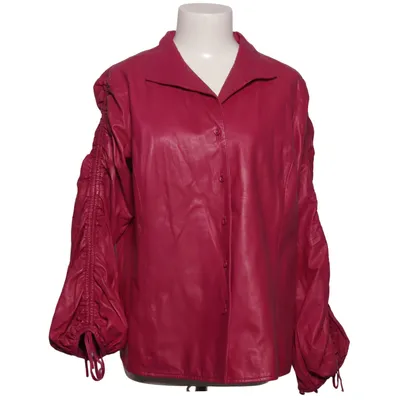 Leather jacket (Pink) from Ellen Tracy Acetate, Leather