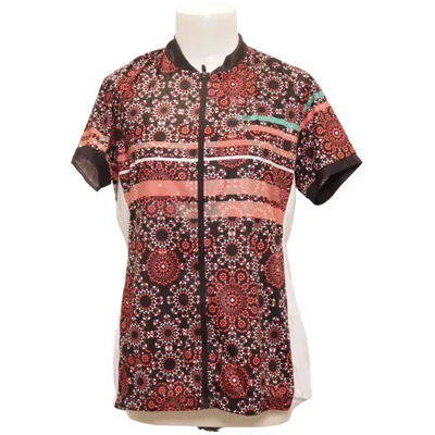 Wielershirt (Zwart, Rood, Wit) van Nakamura Polyester