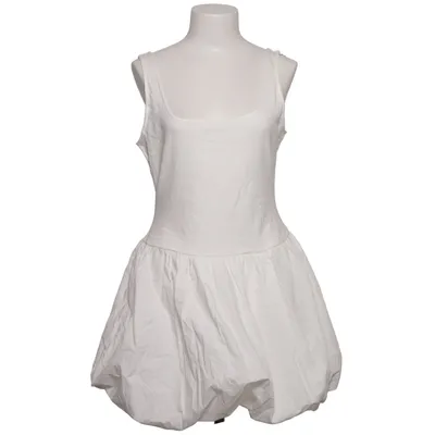Dress (White) from Mango Cotton, Elastane, Polyester