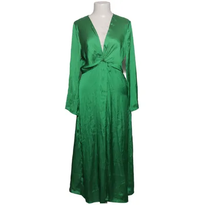 Maxi dress (Green) from Mango Polyester