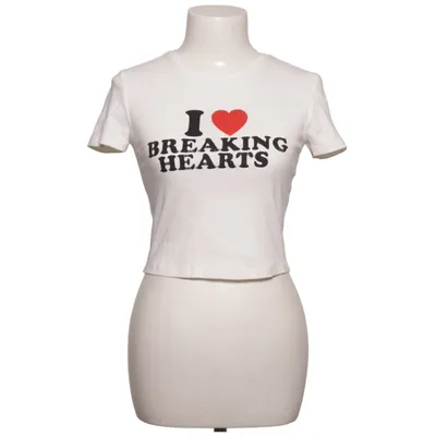 T-shirt (Hvid) fra Stradivarius