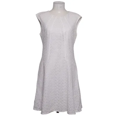 Dress (White) from London Times Acetate, Cotton