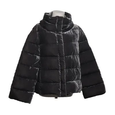 Manteau Vintage En Cuir De Mouton GENNY Pour Femme - Taille 40 - Noir - Occasion Très Bon état