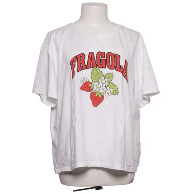 T-shirt (White) from Monki Cotton