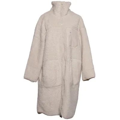 Frakke (Hvid) fra H&M Polyester