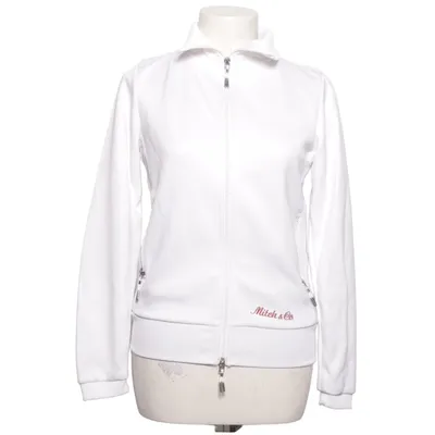 Trainingsjacke (Weiß) von Mitch & Co Baumwolle, Polyester