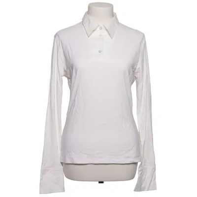 Rugby shirt (White) from Marc Cain Cotton, Elastane, Polyamide, Viscose