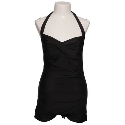 Maillot de bain une pièce (Gris) Élasthane, Polyester