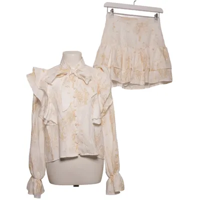 Set (Vit, Beige) från Frime Bomull, Polyester