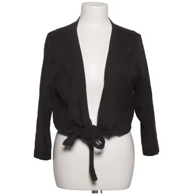 Cardigan cache-cœur (Noir) de HS Navigazione Coton