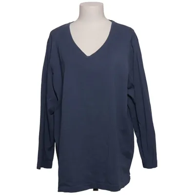 Long sleeve T-shirt (Blue) from Ulla Popken