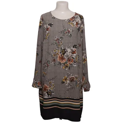 Kleid (Grau, Mehrfarbig) von Amy Vermont Elasthan, Polyester