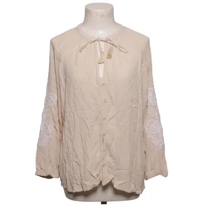 Bluse (Cottw/05 Embro Slv Blouse) fra Cotton Club Viscose
