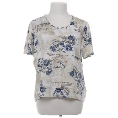 Top (Wit, Blauw, Bruin) van Yessica Elastaan, Viscose