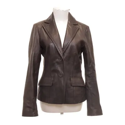 Läderkavaj (Svart) från Donna by Hallhuber Skinn