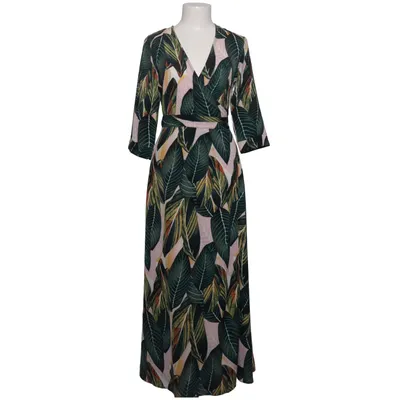 Robe portefeuille (Vert, Multicolore) de Ambika Trend Polyester