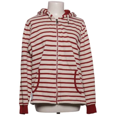 Sweat à capuche (Rouge, Blanc) de Voile Bleue Coton, Polyester