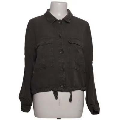 Veste (Gris) de Plus Size