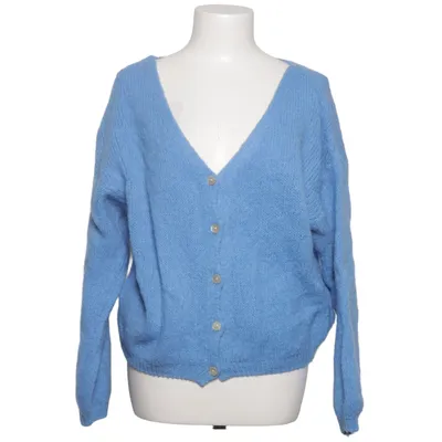 Cardigan (Blue) Acrylic, Mohair, Polyamide, Wool