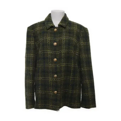 Blazer (Green, Blue, Yellow, Multicolored) from La Femme Acrylic, Polyester, Viscose, Wool