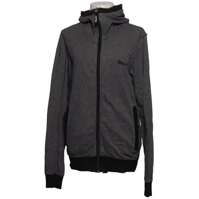 Sweat à capuche (Gris, Noir) de Bench Coton, Élasthane