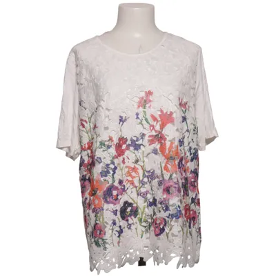 Top (Weiß, Mehrfarbig) von Alfredo Pauly Elasthan, Polyester, Viskose