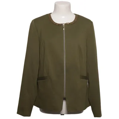 Jacket (Green) from Alfredo Pauly Elastane, Polyester, Viscose