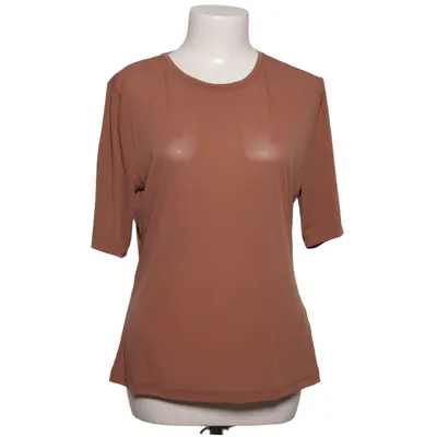 T-shirt (Brun) fra H&M Elastan, Polyester