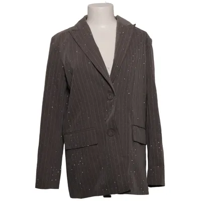 Blazer (Gray) from Eight Paris Elastane, Polyester