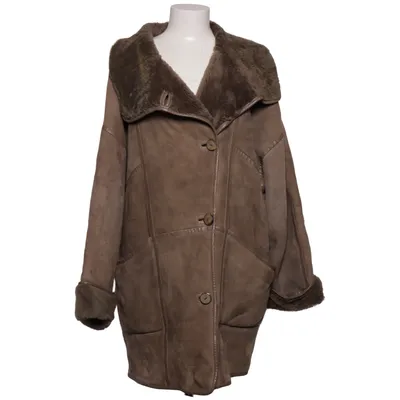 Shearling takki (Ruskea) kohteesta Madeleine Villa