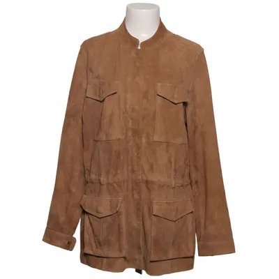 Safari jacket (Brown) from Yaya Women Leather