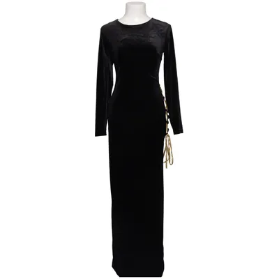 Evening gown (Black) from Koucla Elastane, Polyester