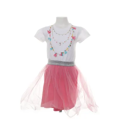 Dress (White, Pink, Multicolored) from Hatley Cotton, Polyester
