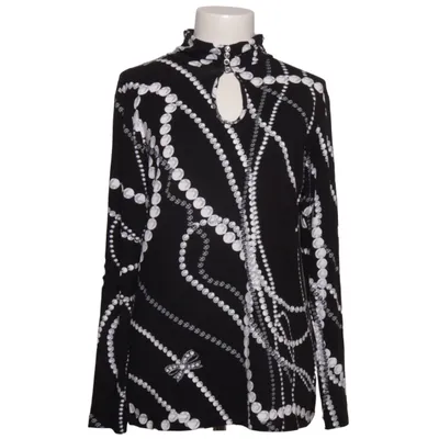 Top (Sort, Hvid) fra Sarah Kern Elastan, Viscose