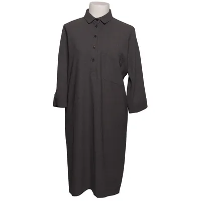 Shirt dress (Gray) from Toupy