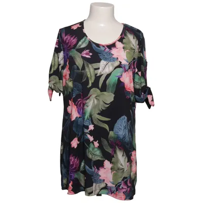 Top (Black, Pink, Multicolored) from Couture Line Elastane, Polyester