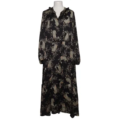 Klänning (Svart, Flerfärgad) från Violeta by Mango Polyester