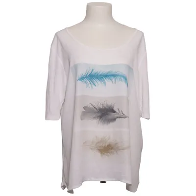 Top (Wit, Meerkleurig) van Yest Polyester, Viscose