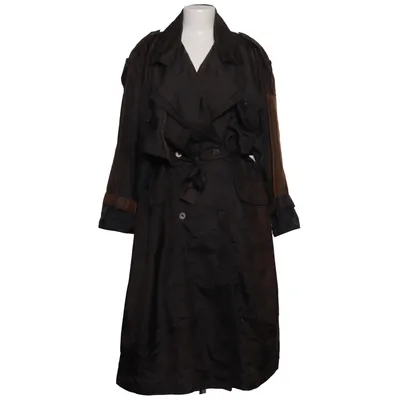 Trenchcoat (Sort, Brun) fra C&A Nylon, Polyester