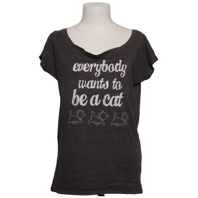 T-shirt (Gray) from Nastrovje Cotton, Polyester
