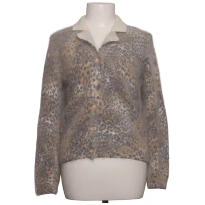 Kofta (Grå, Beige, Flerfärgad) från Alba Moda Angora, Polyamid