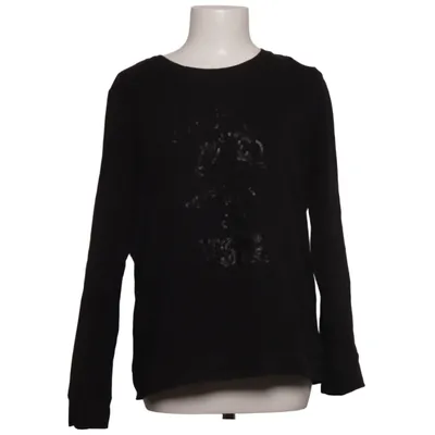 Sweatshirt (Zwart) van U.S. Polo Assn. Katoen, Elastaan