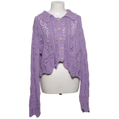 Strickjacke (Lila) von Zara Baumwolle